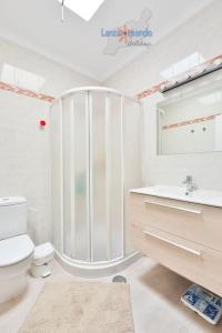Koupelna v ubytování Vivienda Vacacional Aidamar