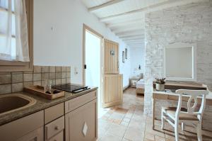 Cuisine ou kitchenette dans l'établissement Naxos Magic Village