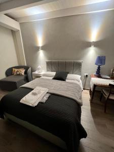 Postel nebo postele na pokoji v ubytování Hotel Bella Napoli ristorante & spa