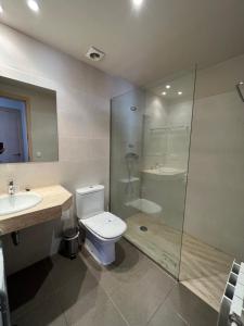Kúpeľňa v ubytovaní Can Morera Apartaments a Les Preses