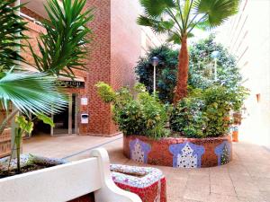 A garden outside ACV- Costa Marfil II-2ª linea planta 6 frontal