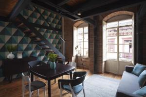 Istumisnurk majutusasutuses Carlota Sustainable Design Hotel