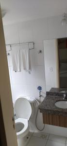 Koupelna v ubytování Caldas Novas Lacqua Diroma