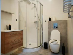 Kúpeľňa v ubytovaní Hugo VIP Apartments