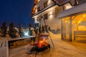 Budova, v ktorej sa ubytovanie bed & breakfast nachádza