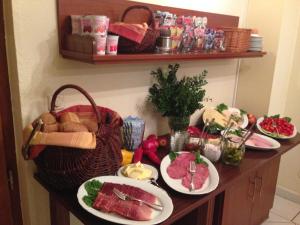 Essen in der Pension oder in der Nähe