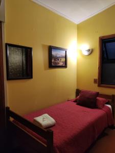 Cama o camas de una habitación en Hostal Rayen Centro