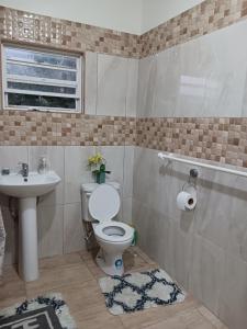 Vonios kambarys apgyvendinimo įstaigoje Teverence