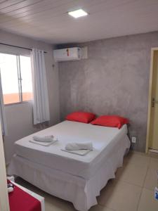 Cama o camas de una habitación en Nalu Beach Hotel pousada