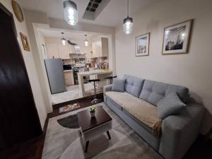 Kuchyň nebo kuchyňský kout v ubytování Como en casa en bonito departamento + 111 fotografií