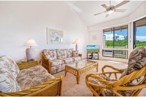 Posezení v ubytování WAILEA GRAND CHAMPION, #142 condo