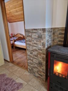Postel nebo postele na pokoji v ubytování Kuća za odmor ANAMARIJA