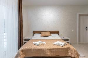 Letto o letti in una camera di Шепіт Лісу