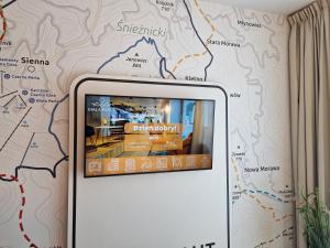 Telewizja i/lub zestaw kina domowego w obiekcie Biala Perla Sunny Mountain 602