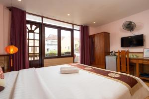TV a/nebo společenská místnost v ubytování Hoa My II Hotel
