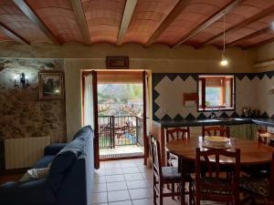 Posezení v ubytování Casa Rural Espasa