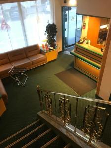 Rúm í herbergi á Hotel Arlette Beim Hauptbahnhof