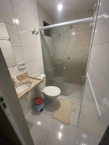 Phòng tắm tại Pousada Mariza