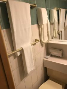 Baðherbergi á Hotel Arlette Beim Hauptbahnhof