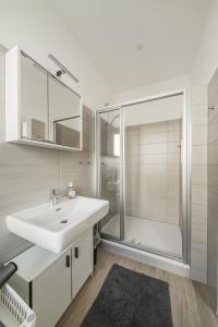 Koupelna v ubytování Stylish and well located apartment near Belvedere