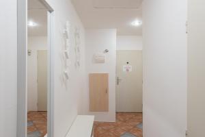 Koupelna v ubytování Budget Reznicka apartment