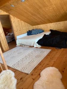Postel nebo postele na pokoji v ubytování Chalet , Thyon Les Collons, 4 Vallées