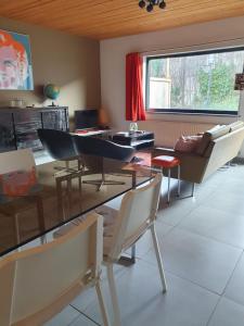 Posezení v ubytování B&B De Vlaschaerd