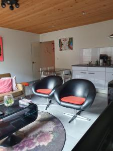 Posezení v ubytování B&B De Vlaschaerd