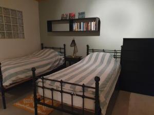 Postel nebo postele na pokoji v ubytování B&B De Vlaschaerd