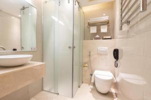 Koupelna v ubytování Qasr Al Sahab Hotel Makkah