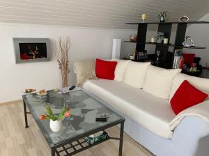 Posezení v ubytování Apartment Adam