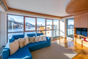 Posedenie v ubytovaní Terrazza su Sestriere Lux