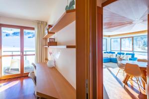 Posedenie v ubytovaní Terrazza su Sestriere Lux