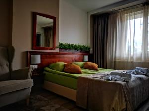 Postel nebo postele na pokoji v ubytování Zigen House