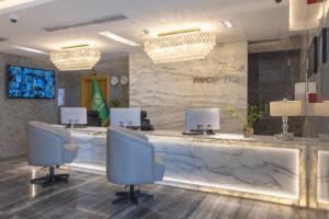 Vstupní hala nebo recepce v ubytování Qasr Al Sahab Hotel Makkah + 37 fotografií