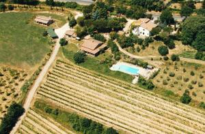 Agriturismo Il Serraglio内部或周边的泳池