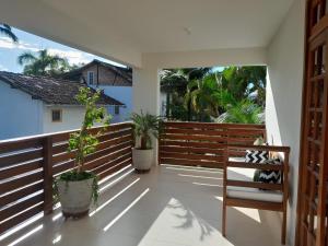 Balkón nebo terasa v ubytování Flat - SERRA E MAR - Paraty