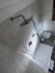 Koupelna v ubytování Casa MI-RE-LA
