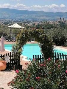 The swimming pool at or close to CASALE SAN FORTUNATO