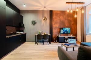 Telewizja i/lub zestaw kina domowego w obiekcie Ottimo Apartamenty Jagiellońska