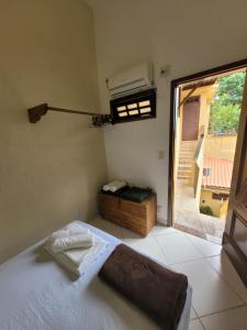 Santo Mirante Hostel客房内的一张或多张床位