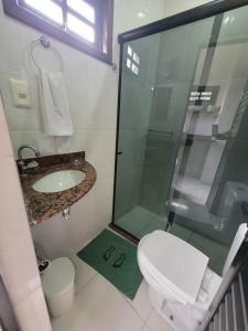 Santo Mirante Hostel的一间浴室