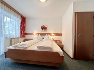 Postel nebo postele na pokoji v ubytování Untergrundgut