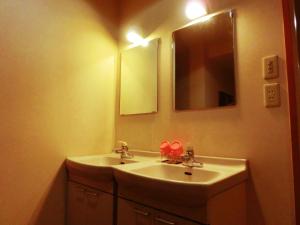 Koupelna v ubytování Oyado Uemasa