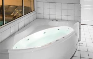 Phòng tắm tại Elg - Hytte 2