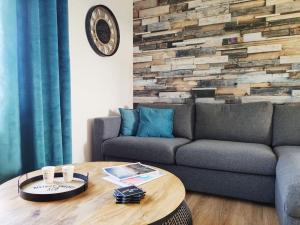 Posedenie v ubytovaní Superbe apt cosy à 500m de la plage pour 4 pers