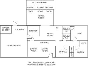 Plantegningen på HOLLYBOURNE II home