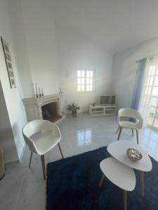 Χώρος καθιστικού στο casa Vela