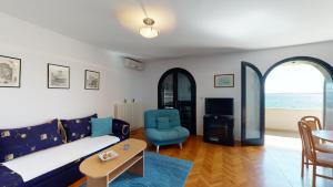 Posezení v ubytování Apartments Villa Mirella