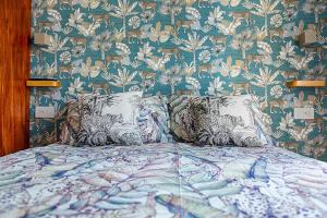 Postel nebo postele na pokoji v ubytování Ghe Sem Morazzone B&B